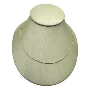 14K Yellow Gold Box Link Chain (18964)